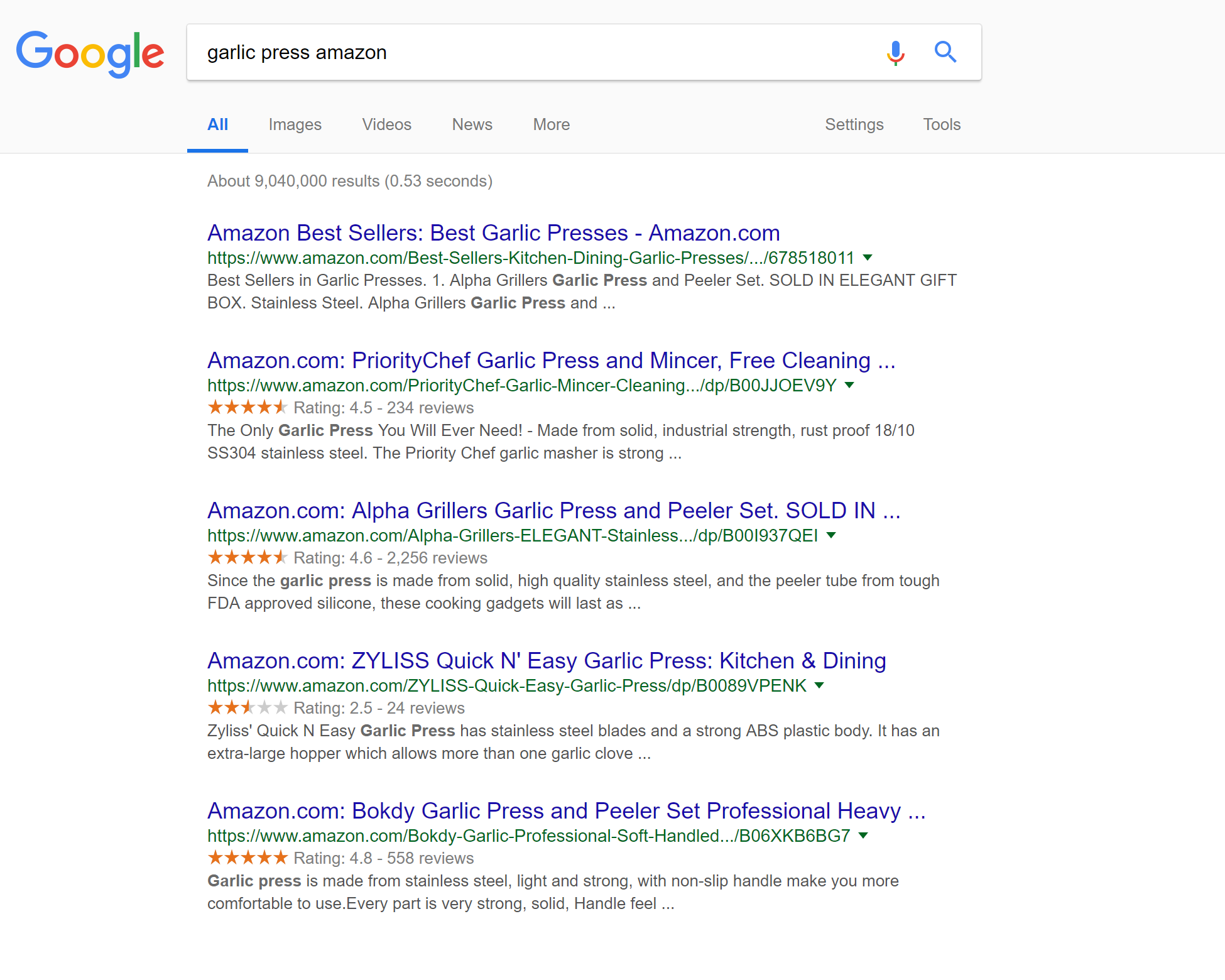 garlic-press-search-query-on-google